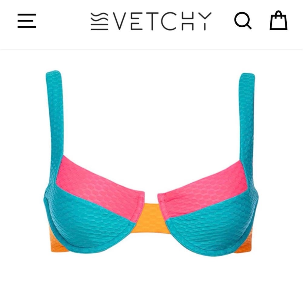 Vetchy Laguna Bathing Suit Top- Medium- NWT